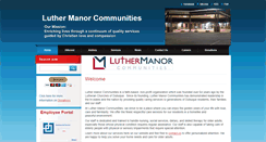 Desktop Screenshot of luthermanor.com