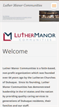 Mobile Screenshot of luthermanor.com